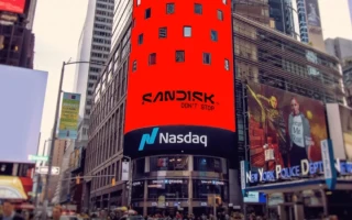 Акции производителя носителей информации SanDisk стремительно растут в цене