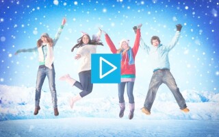 Создание заставки Симпсонов из стоковых видео