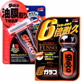 Ultra Glaco + Glaco Glass Compound Roll On
