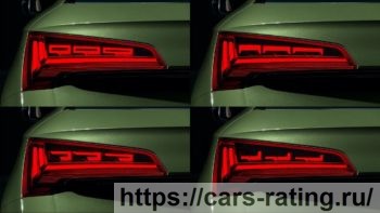 OLED оптика Ауди Q5 задних фонарей