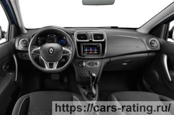 Renault Logan 2021 года салон
